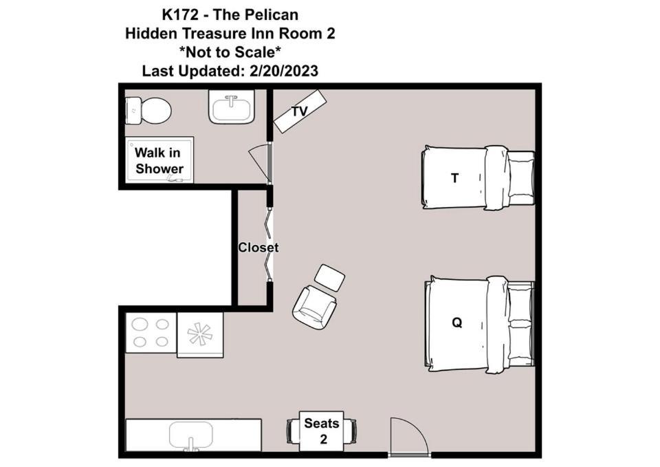 The Pelican Hidden Treasure Inn Room 2 By Bryant Real Estate Kure Beach Dış mekan fotoğraf